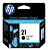 CARTUCHO HP-21 PRETO ORIGINAL - Imagem 1