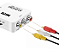 CONVERSOR AV2HDMI 3 RCA FEMEA P/ HDMI FEMEA - Imagem 3