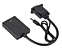 CONVERSOR VGA MACHO X HDMI FEMEA C/ ÁUDIO - Imagem 2