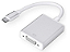 CONVERSOR USB TIPO C P/ VGA FÊMEA - Imagem 1