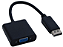 CONVERSOR DISPLAYPORT MACHO P/ VGA FÊMEA - Imagem 1