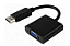 CONVERSOR DISPLAYPORT MACHO P/ VGA FÊMEA - Imagem 2