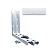 Suporte 400mm Condensadora De Split 7,000 12,000 Btus 1 Par - Imagem 1