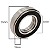 10 Rolamentos 6006 W10897149 Original - Imagem 2