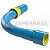 Curva ER 90 Graus PVC Irriga Rosca Dn50 (1.1/2")- Asperbras - Imagem 1