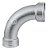 Curva 3" x 90º  F/F - Galvanizado - Imagem 1