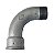Curva 2" x 90º  M/F - Galvanizado - Imagem 1