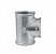 TEE 1/2" - F/F - Galvanizado - Imagem 1