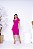Vestido Midi Canelado Gola V com Manga - Imagem 6