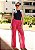Calça Pantalona Feminina em Paetê - Imagem 6