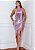 Vestido Lamê com Fenda - Imagem 7