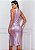 Vestido Lamê com Fenda - Imagem 8