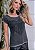T-shirt Feminina Estonada Coração Pedraria - Imagem 1
