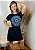 Vestido Em Malha Preto Mandala Olho Grego Azul Pedraria - Imagem 9