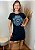 Vestido Em Malha Preto Mandala Olho Grego Azul Pedraria - Imagem 8