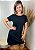 Vestido Em Malha Preto Asa de Anjo Prateada Pedraria HE - Imagem 3