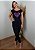 Cropped Feminino Preto Coração Roxo Pedraria - Imagem 4