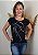T-shirt Feminina Preta Cowgirl Pedraria - Imagem 7