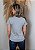 T-shirt Feminina Coração Alado Canutilho Strass Chaton Bordados a Mão - Imagem 9