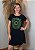Vestido Em Malha Preto Mandala Olho Grego Verde Pedraria - Imagem 7