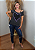 T-shirt Feminina Estonada Coração Preto e Lilás Pedraria - Imagem 8