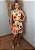 Vestido Curto Em Malha Floral Com Bojo Sem Manga Flores Colors - Imagem 8