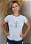 T-shirt Feminina Branca Baby Look Espirito Santo Cruz Pedraria - Imagem 9