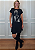 Vestido Em Malha Preto Bonequinha de Luxo Pedraria - Imagem 6