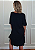 Vestido em Malha Preto Oversized Rock 'N Roll Prata Pedraria - Imagem 11