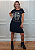 Vestido Em Malha Preto Good Vibes Pedraria - Imagem 4