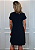 Vestido Em Malha Preto Good Vibes Pedraria - Imagem 11