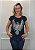 T-shirt Feminina Preta Aguia / Fenix Prata Pedraia - Imagem 1