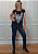 T-shirt Feminina Preta Aguia / Fenix Prata Pedraia - Imagem 2