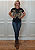 T-shirt Feminina Preta Baby Look Borboleta Dourada Grande Pedraria - Imagem 4