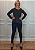 Blusa Tricot Feminino Estonado Coração Cortorno Preto Pedraria - Imagem 2