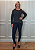 Blusa Tricot Feminino Estonado Coração Cortorno Preto Pedraria - Imagem 4