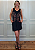 Vestido Regata em Malha Preto Borboleta Colors Pedraria - Imagem 4