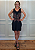Vestido Regata em Malha Preto Borboleta Colors Pedraria - Imagem 6