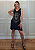 Vestido Regata em Malha Preto Leão Dourado Pedraria - Imagem 6