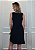 Vestido Regata em Malha Preto Route 66 Marrom Pedraria - Imagem 9