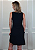 Vestido Regata em Malha Preto Aguia / Fenix Prata Pedraria - Imagem 9