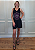 Vestido Regata em Malha Preto Mandala Olho Grego Roxo Pedraria - Imagem 2
