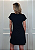 Vestido Em Malha Preto Caveira Mexicana Rosas Pedraria - Imagem 9