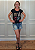 T-shirt Feminina Preta Rock Colors Pedraria - Imagem 6