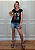 T-shirt Feminina Preta Rock Colors Pedraria - Imagem 8