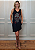 Vestido Regata em Malha Preto Caveira Mexicana Rosas Pedraria - Imagem 7
