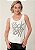 Regata Feminina Off White Rock And Roll Preto Pedraria - Imagem 6