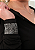 Vestido Manga Longa Preto com Capuz Pedraria Prata TRC - Imagem 4