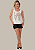 Regata Feminina Off White Love Prata Pedraria - Imagem 4