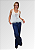 Regata Cropped Feminino Renda Rosa Vermelha Pedraria - Imagem 8